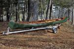 Trailex Single Canoe Trailer